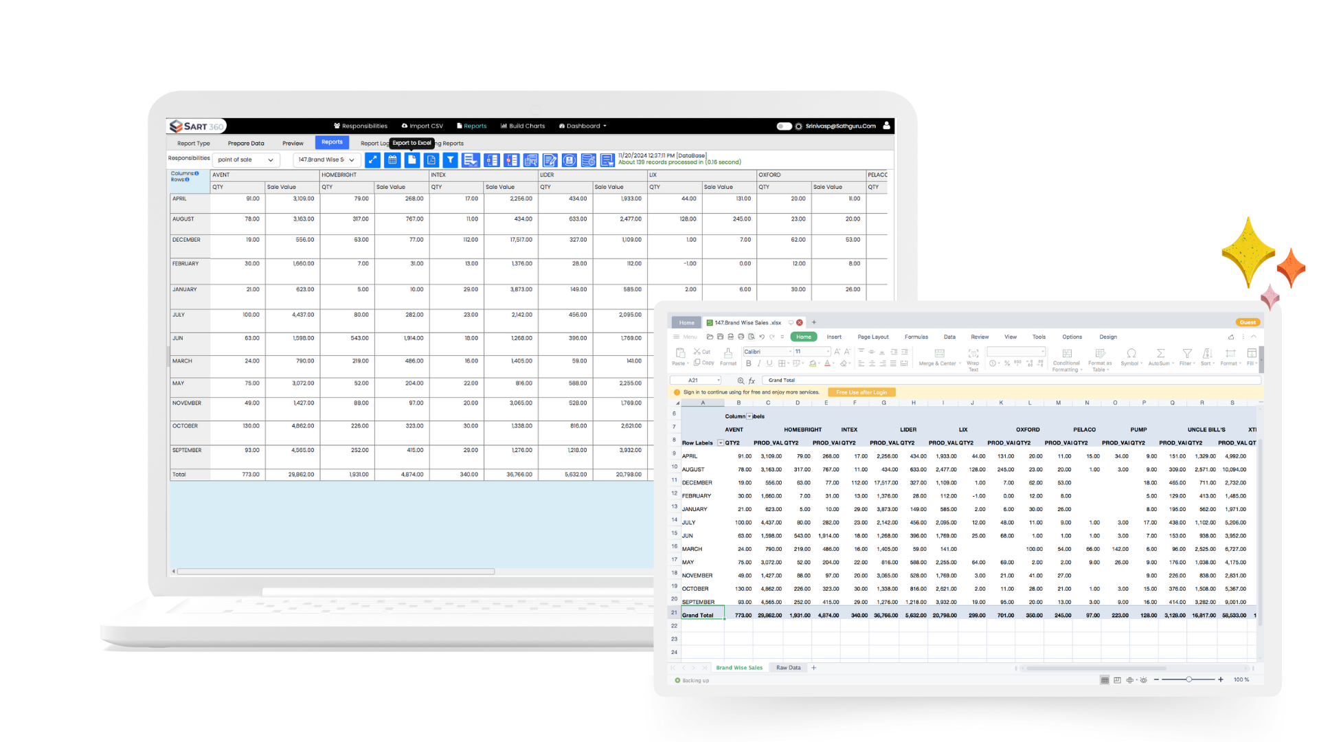 Export-Excel-with-Labels